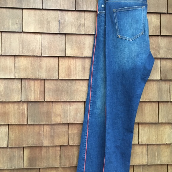 Anthro Pilcro High Rise Relaxed Straight Jeans - Picture 4 of 8